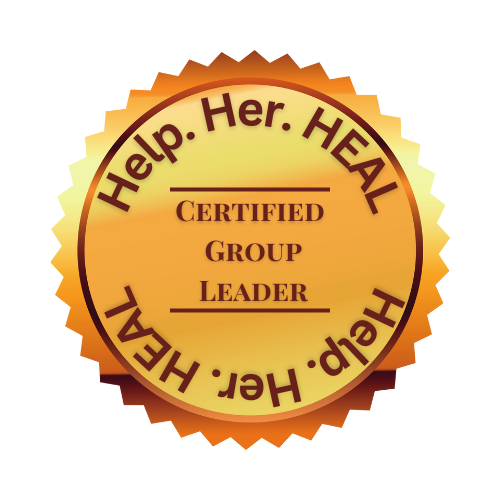 Help. Her. Heal Group Badge